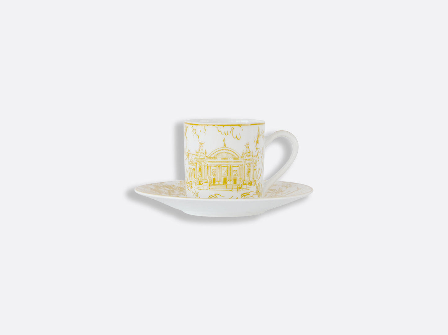 TOUT PARIS Set of 2 coffee cups and saucers,