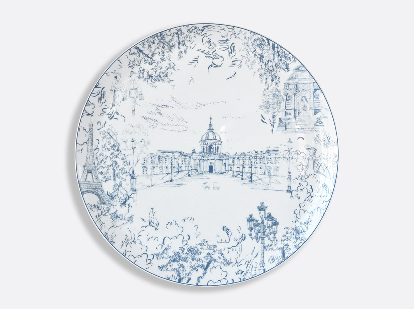 TOUT PARIS Round tart platter 32CM,
