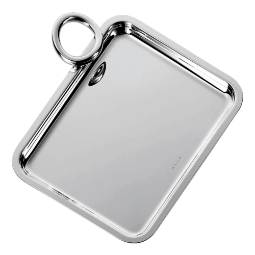 Vertigo Silver plated tray 1 handl