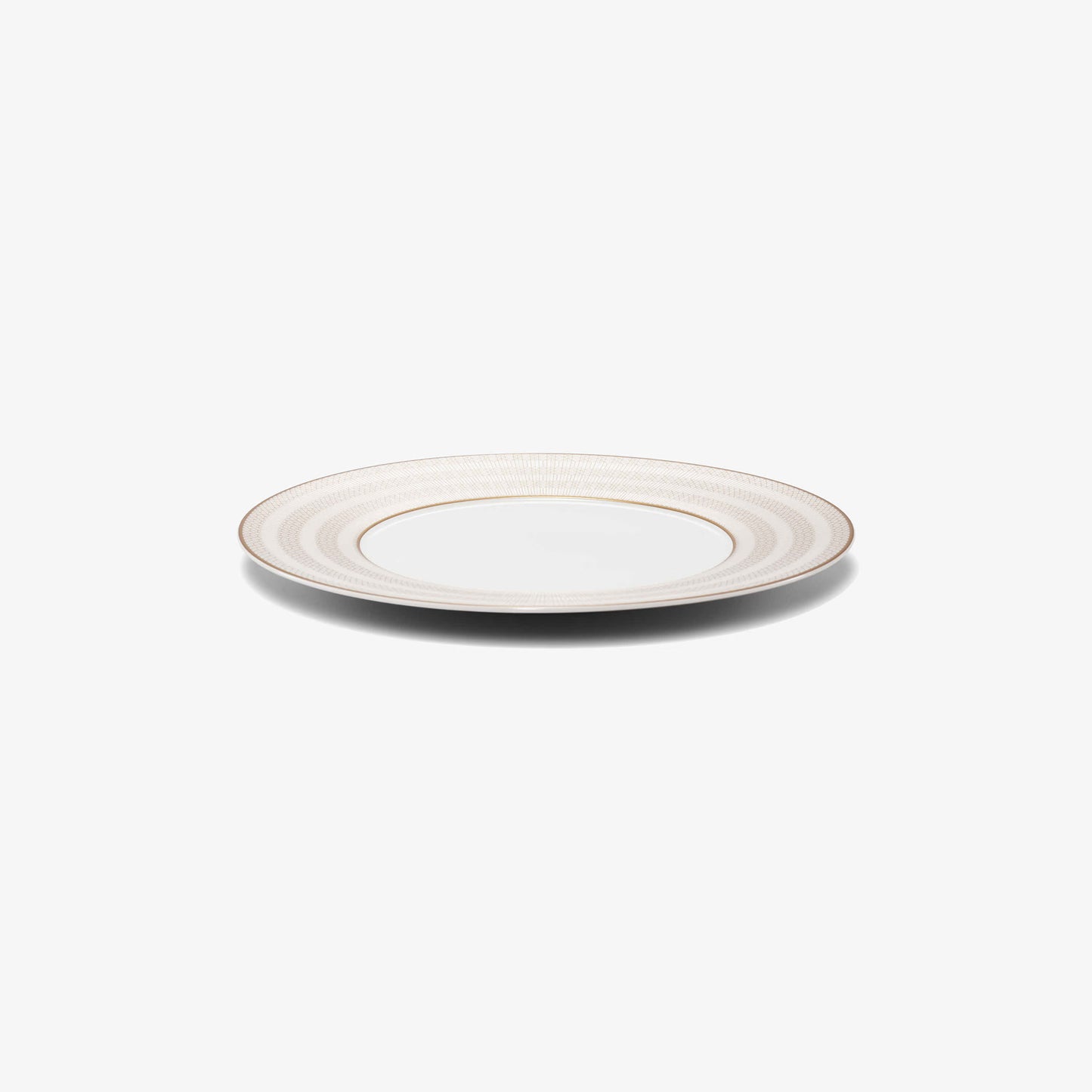 Arcadia Gold & Platinum Dinner Plates x2