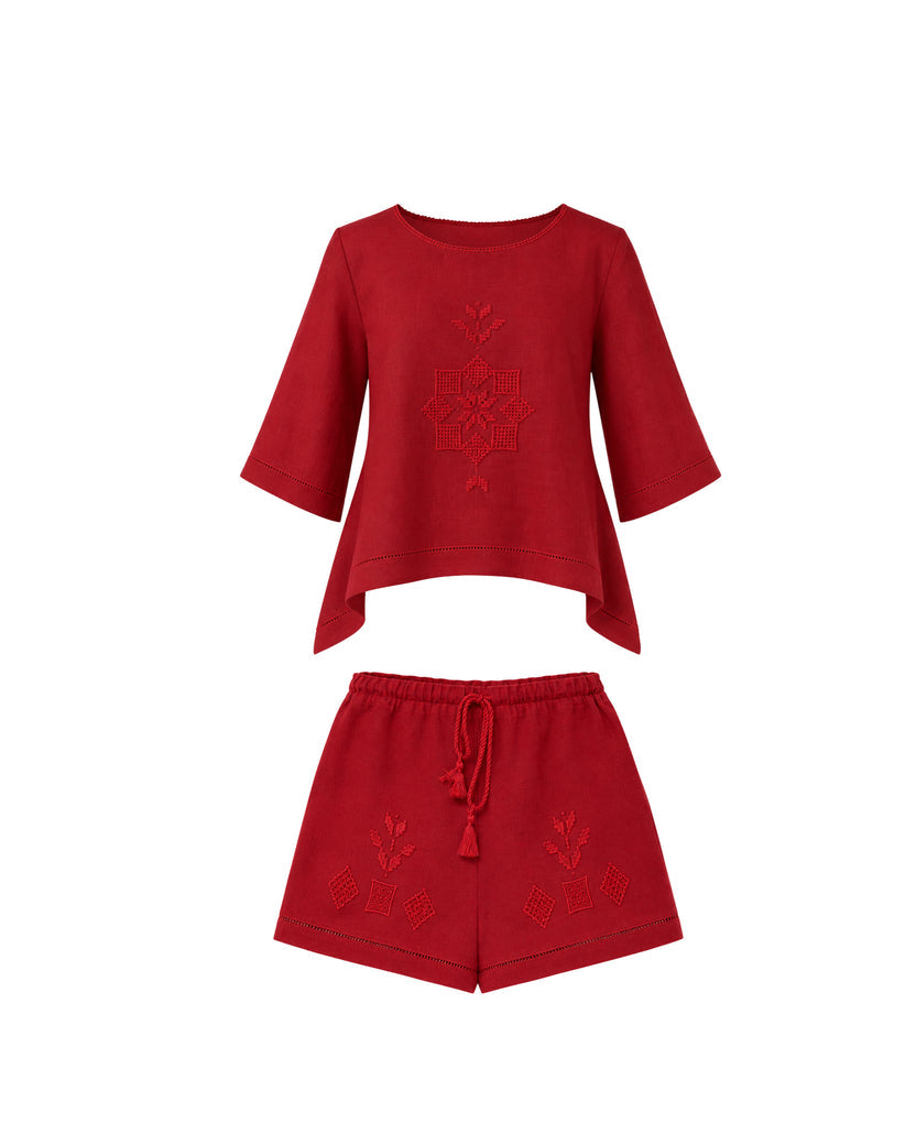 ARAKS SET IN RED