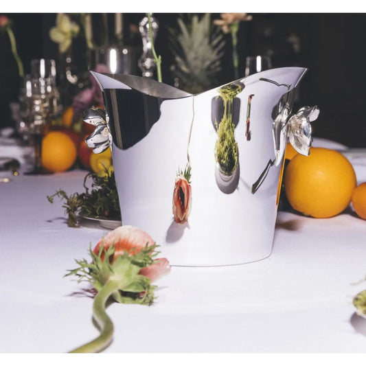 Anemone silver-plated Ice bucket