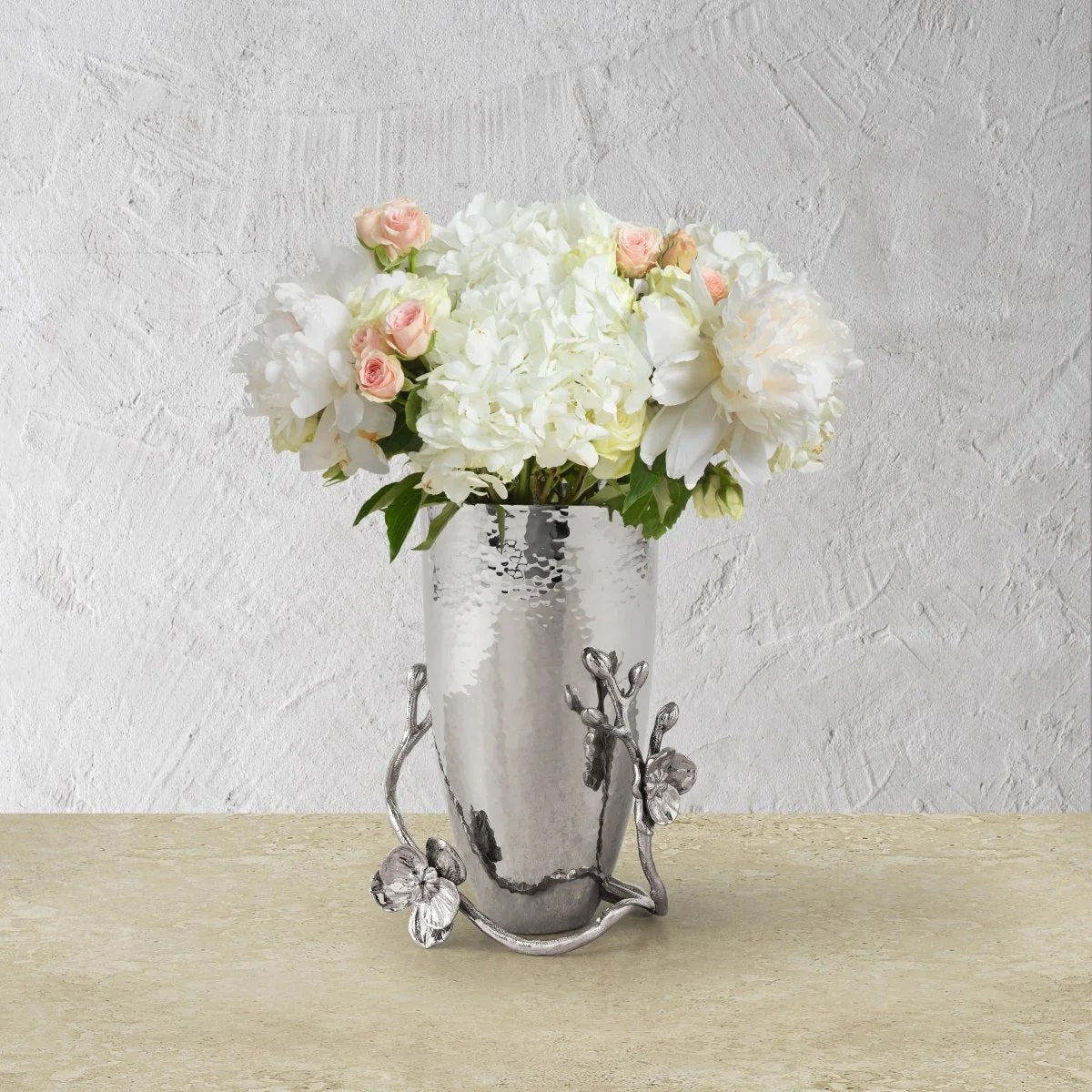 White Orchid Vase Small