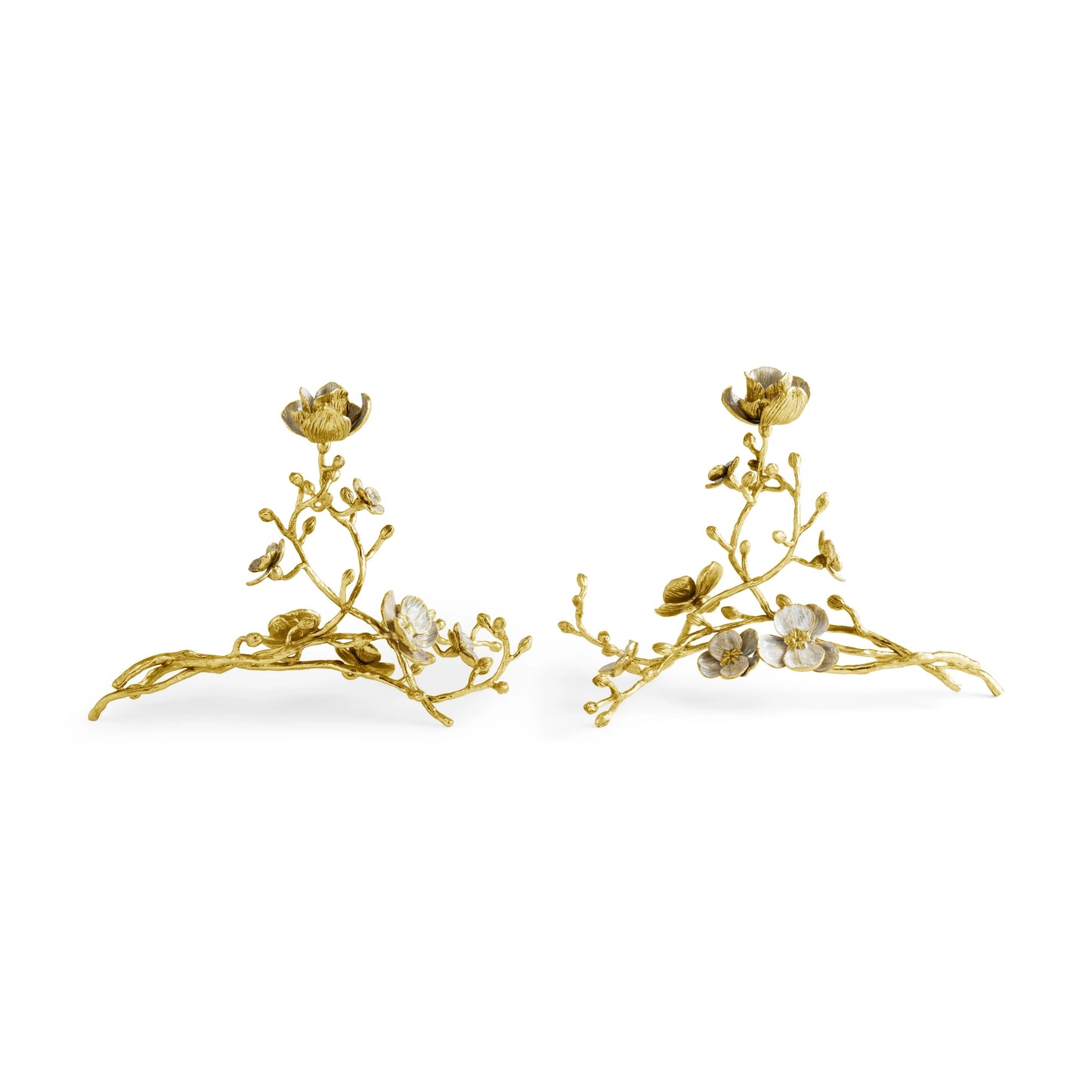 Orchid Sculptural Candleholders