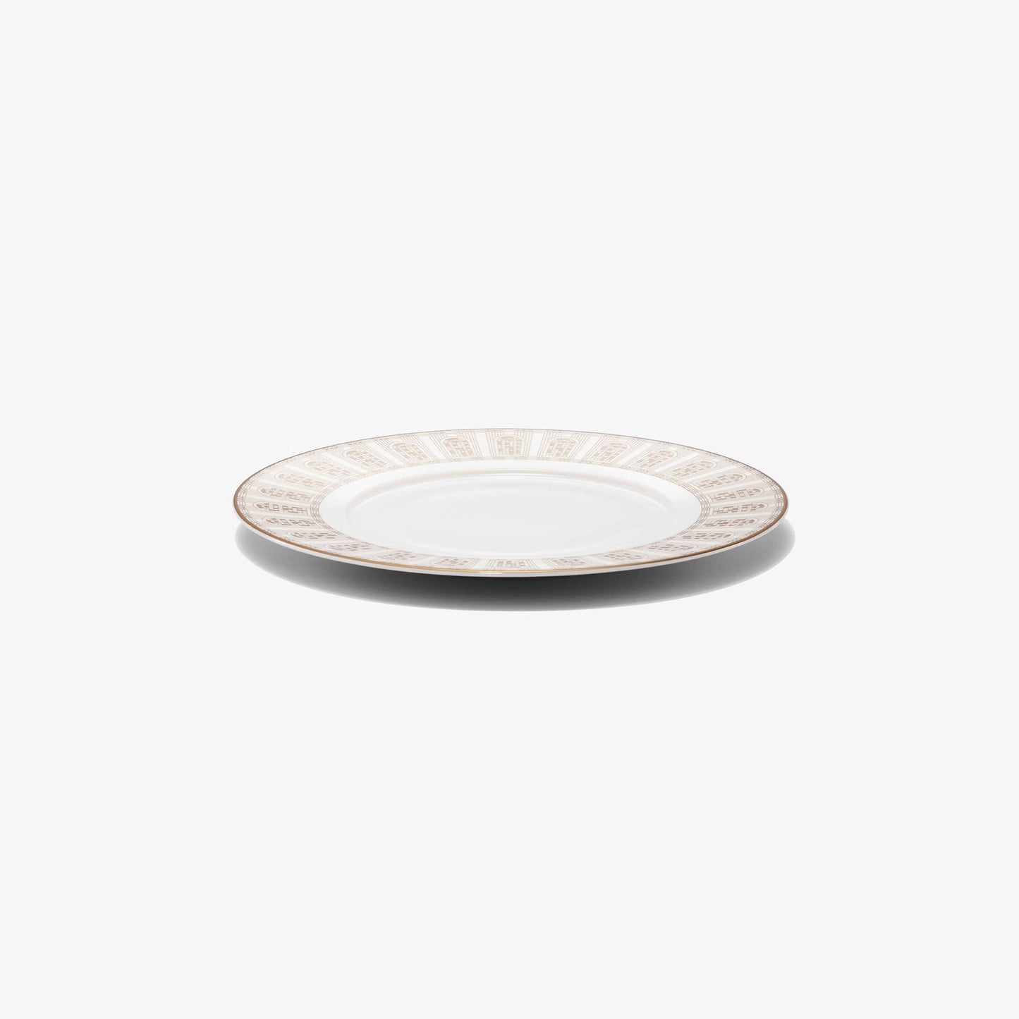 Arcadia Gold & Platinum Dessert Plates x2