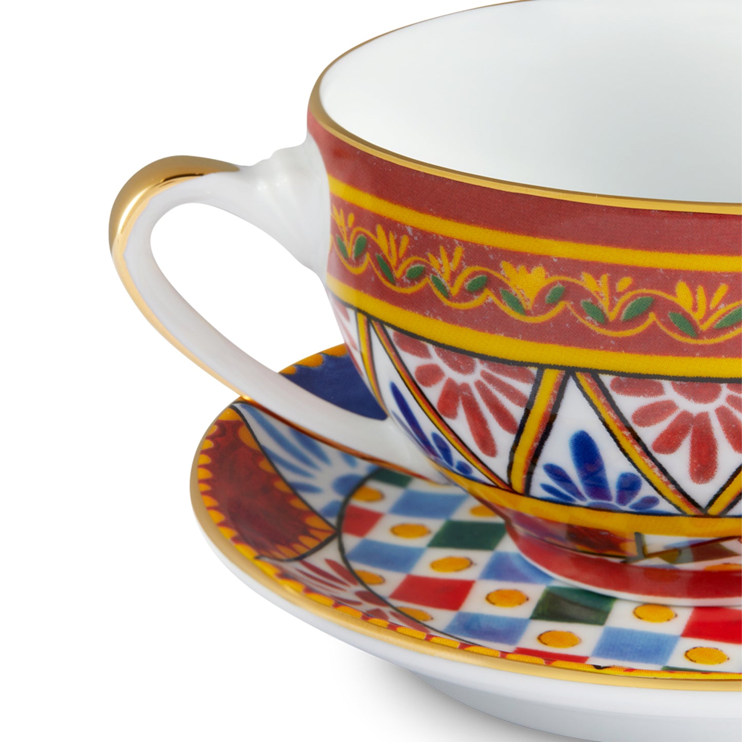 Tea cup and saucer Dolce & Gabbana Casa CARRETTO
