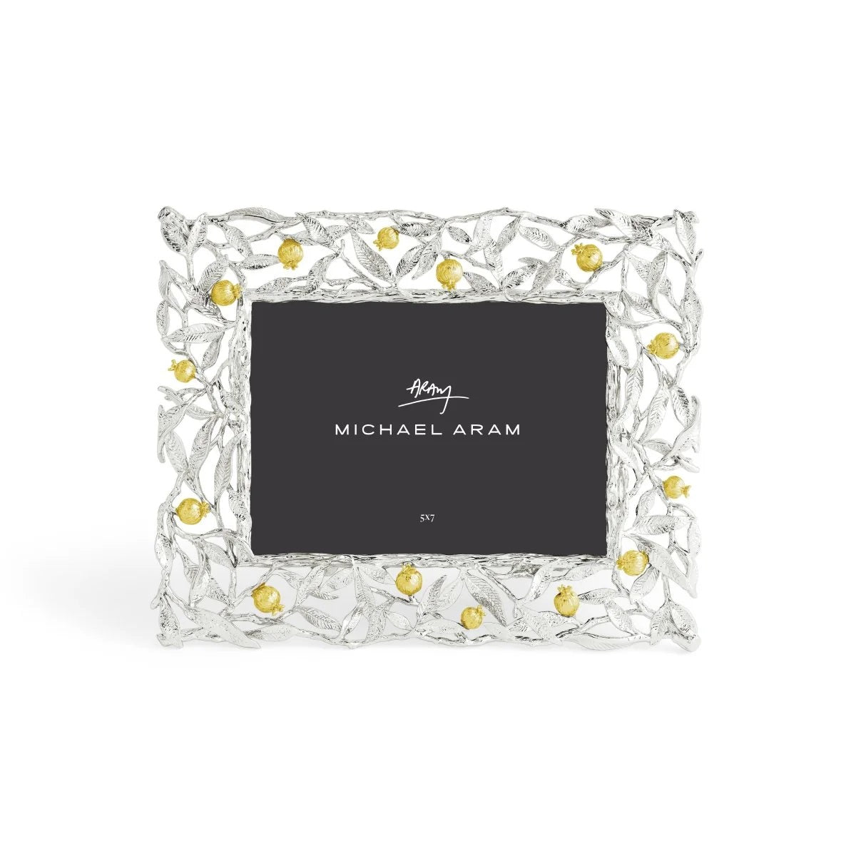 Pomegranate Silver & Gold Frame