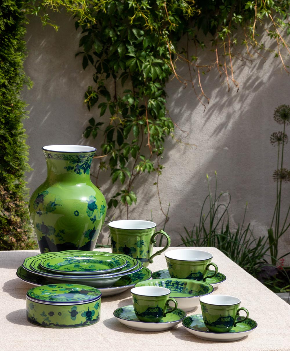 Oriente Italiano Malachite Tea Cup
