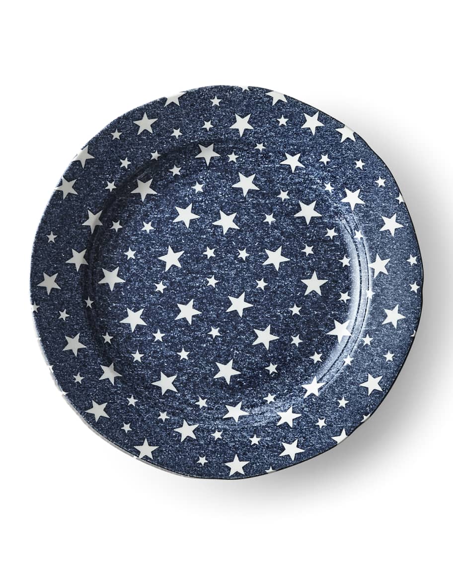 Midnight Sky Salad Plate, Light Indigo