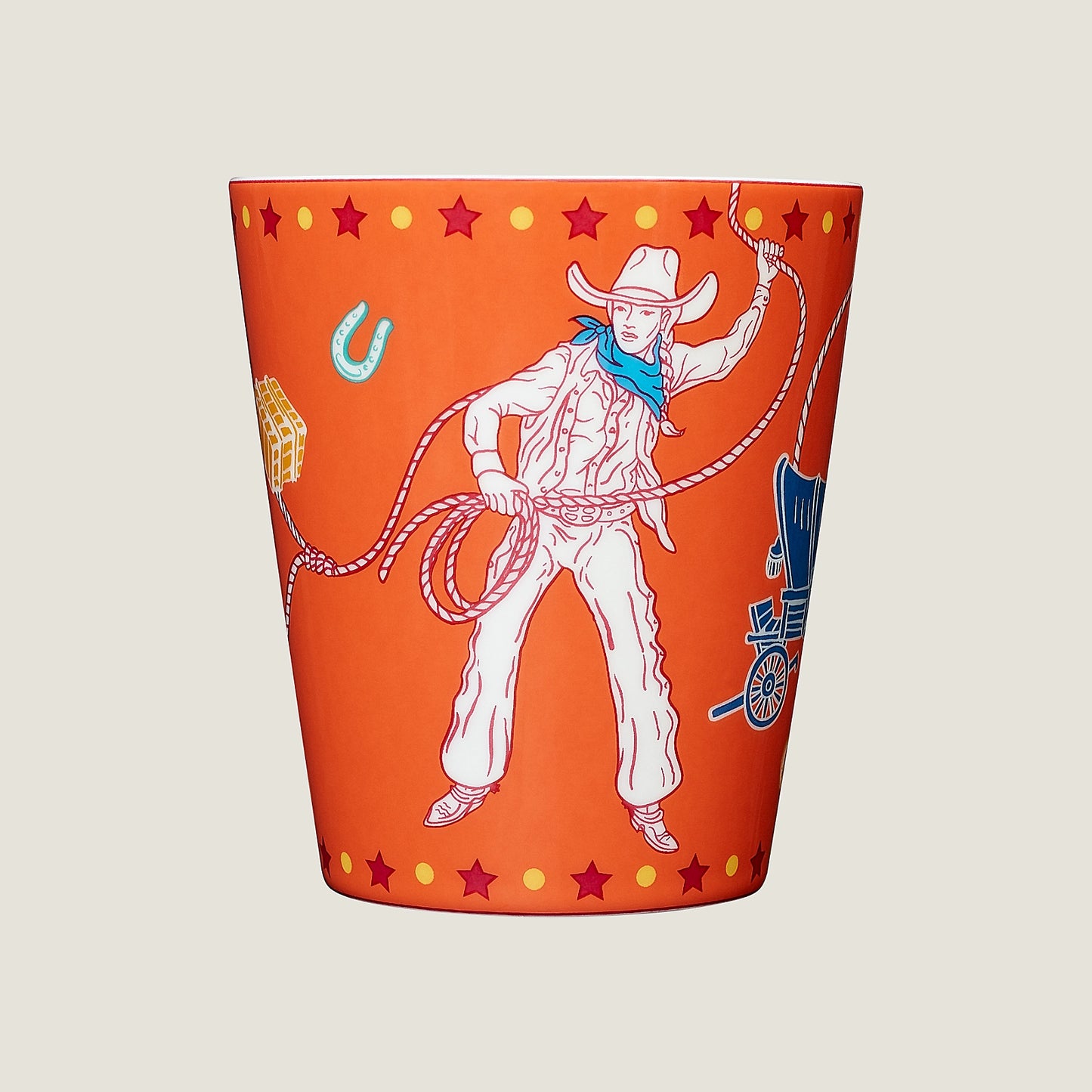 Western & Cie Enfants orange mug