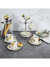 Butterfly Ginkgo Gold Demitasse