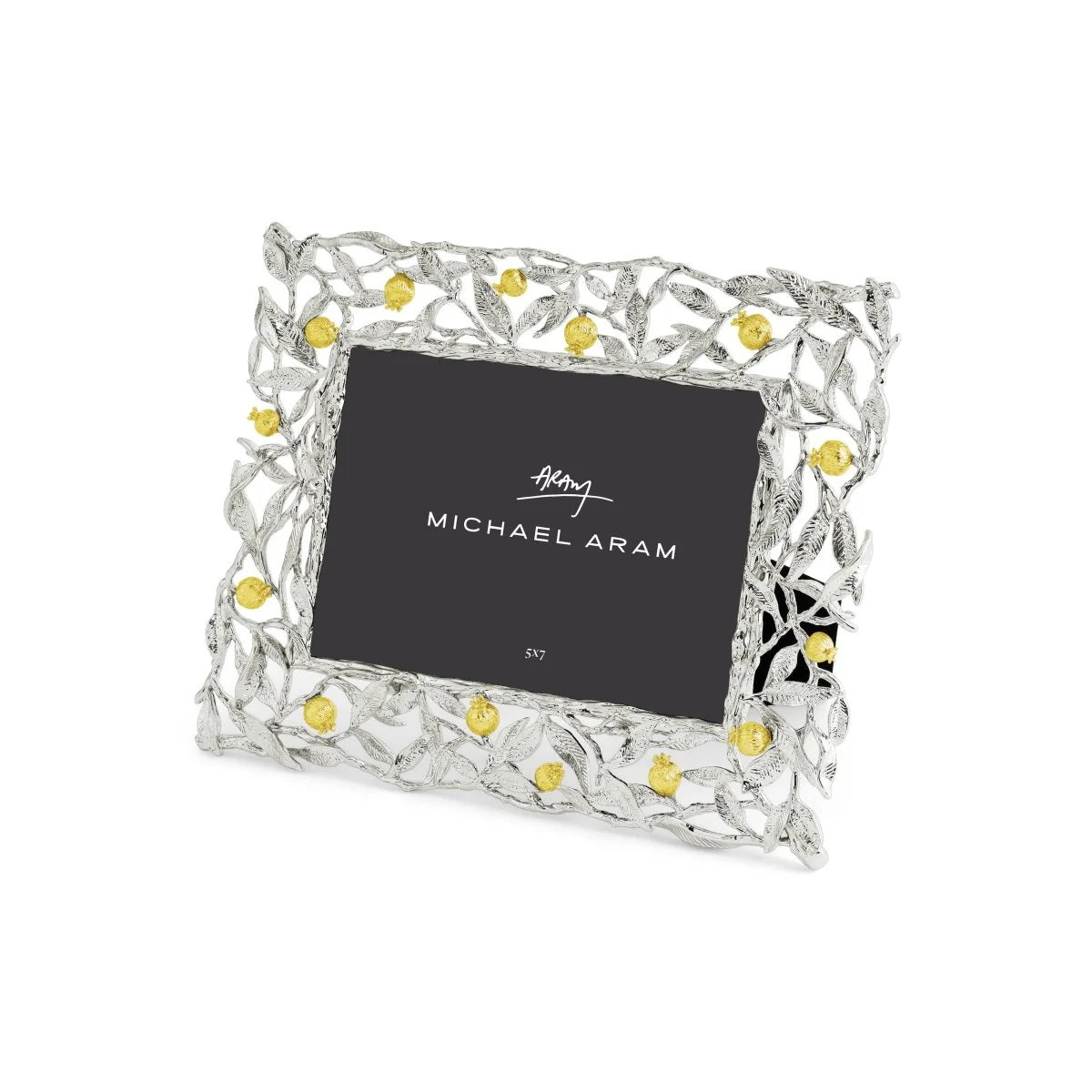 Pomegranate Silver & Gold Frame