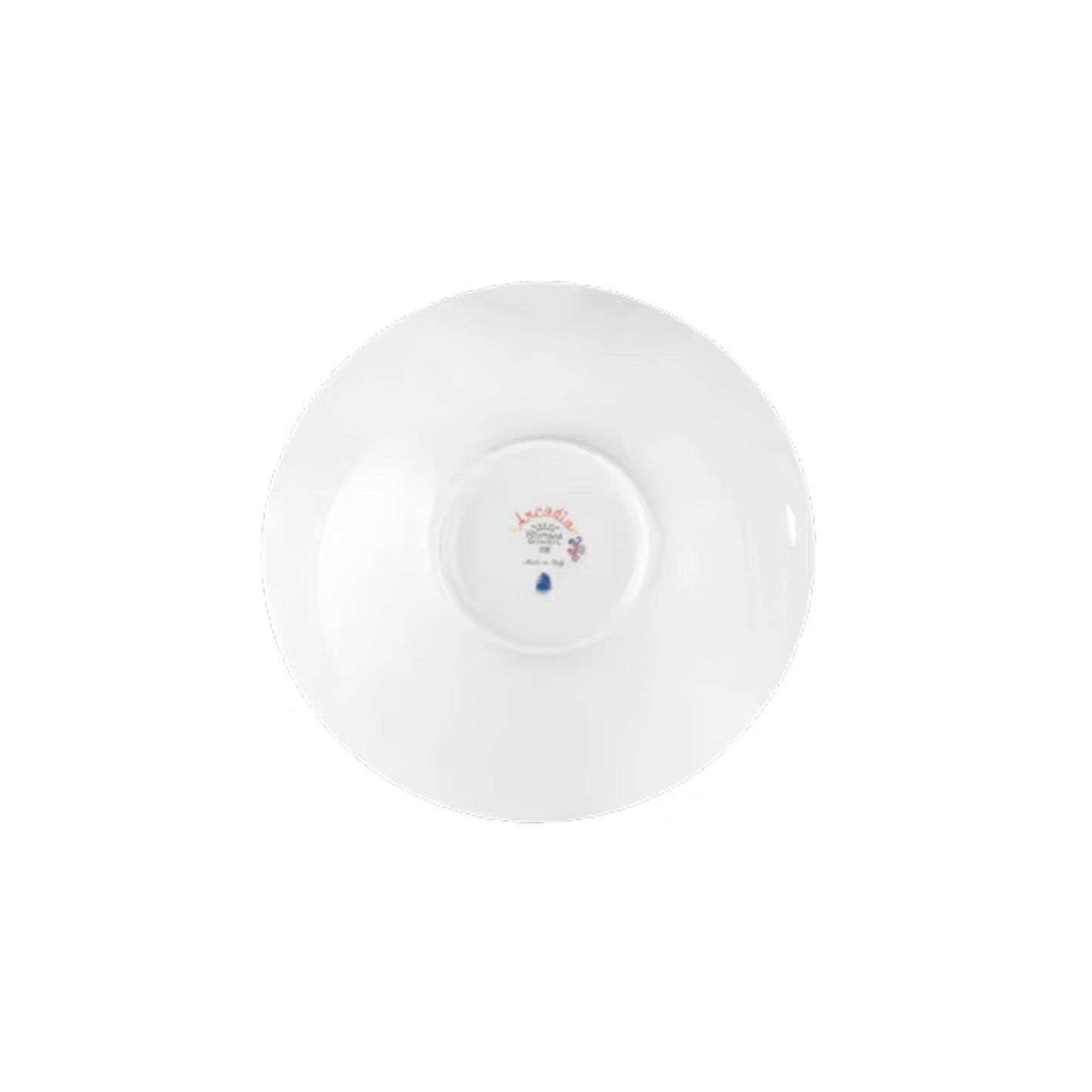 Arcadia White Salad Bowl
