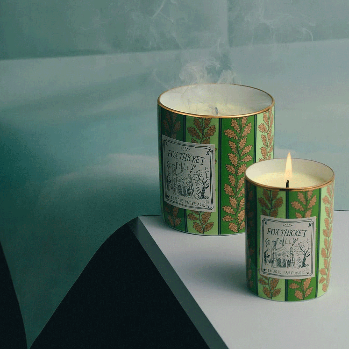 Decorative Large Candle Fox Thicket Folly