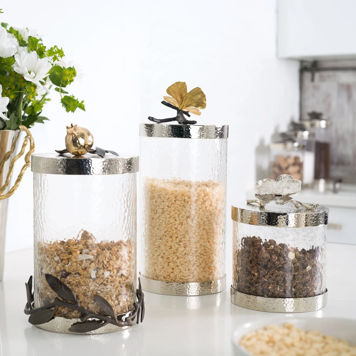 Butterfly Ginkgo Canister (M)