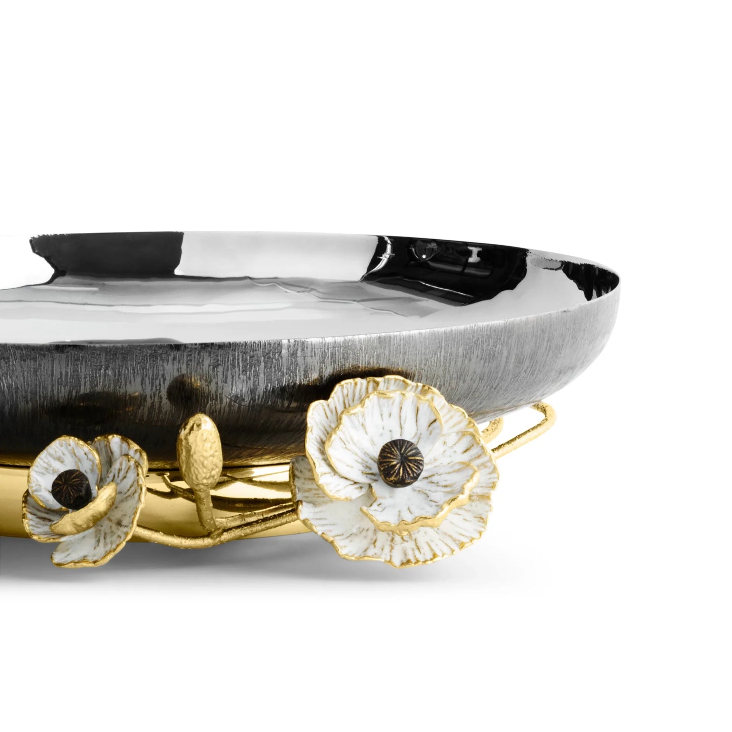 Anemone Footed Platter /Medium