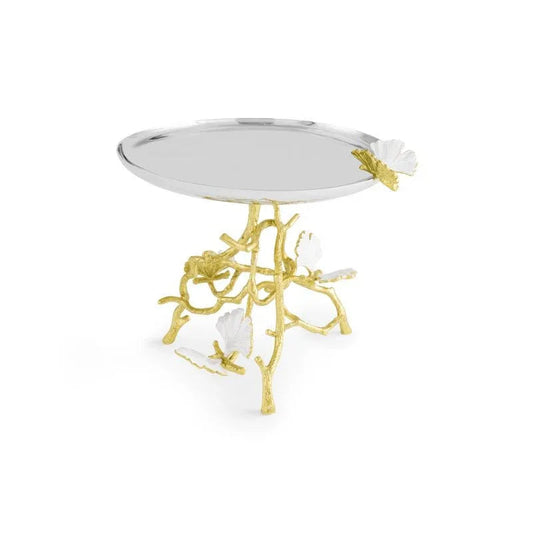 Butterfly Ginkgo Gold Candy Dish