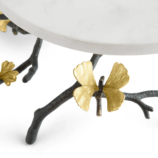 Butterfly Ginkgo Cake Stand by Michael Aram – view 2