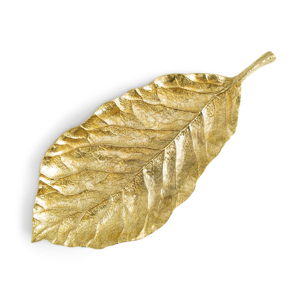 New Leaves Magnolia Medium Platter