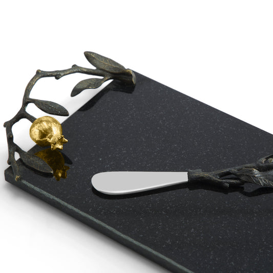 Pomegranate Պանրի մատուցման սկուտեղ դանակով