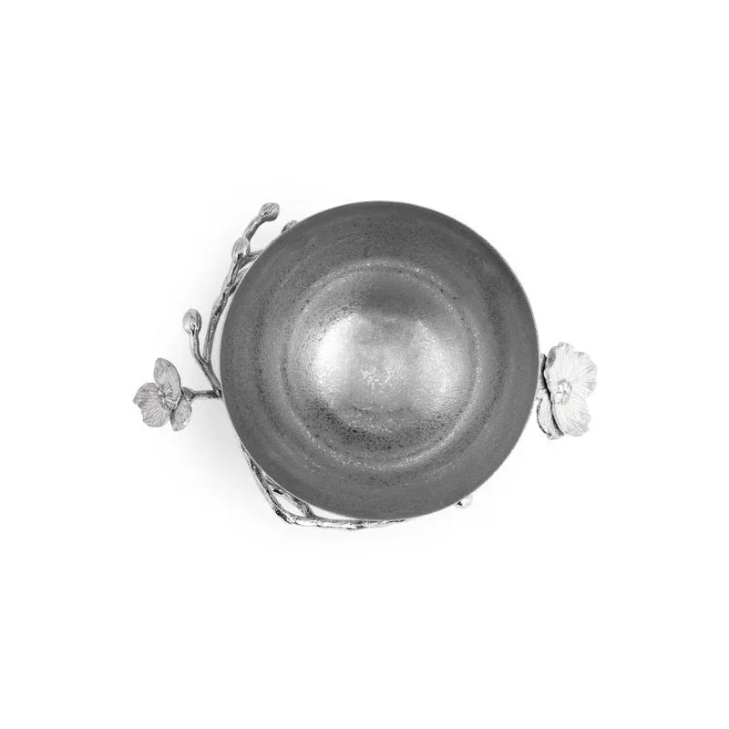 Silver Orchid Small Bowl
