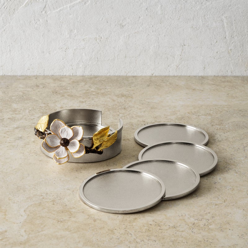 Vintage Bloom Set of 6 Coasters