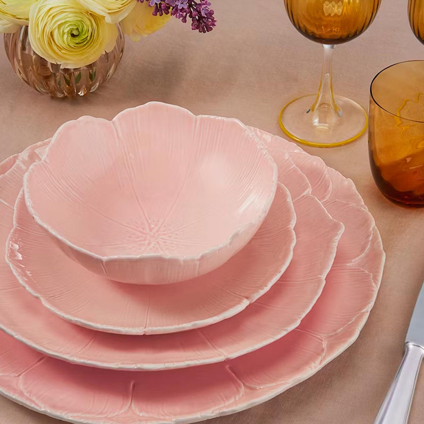 Cherry Blossom Charger Plate