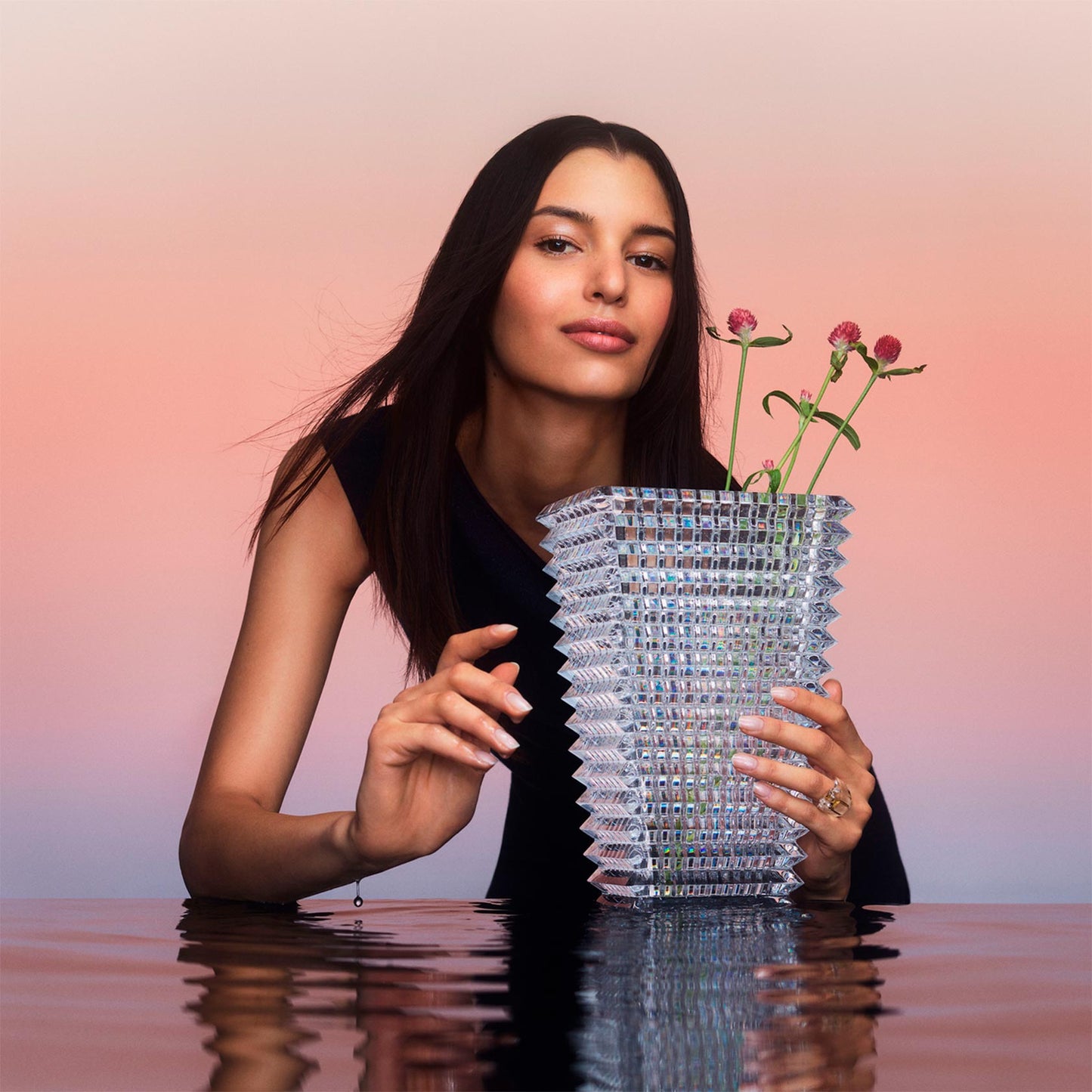 Eye Rectangular Vase L