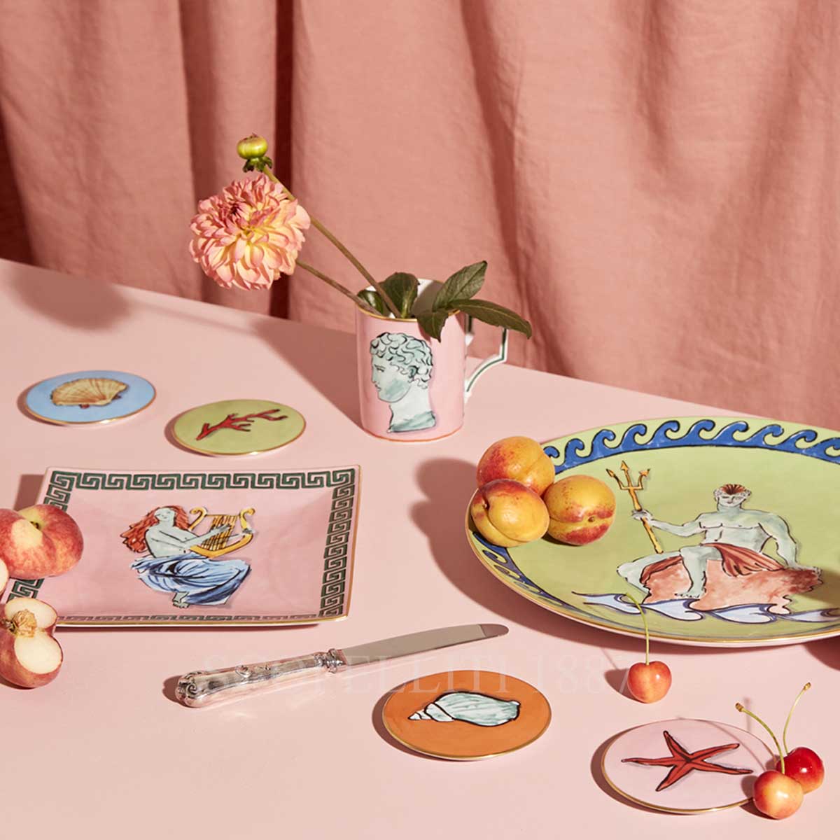 IL Viaggio Di Nettuno Set of 4 Coasters