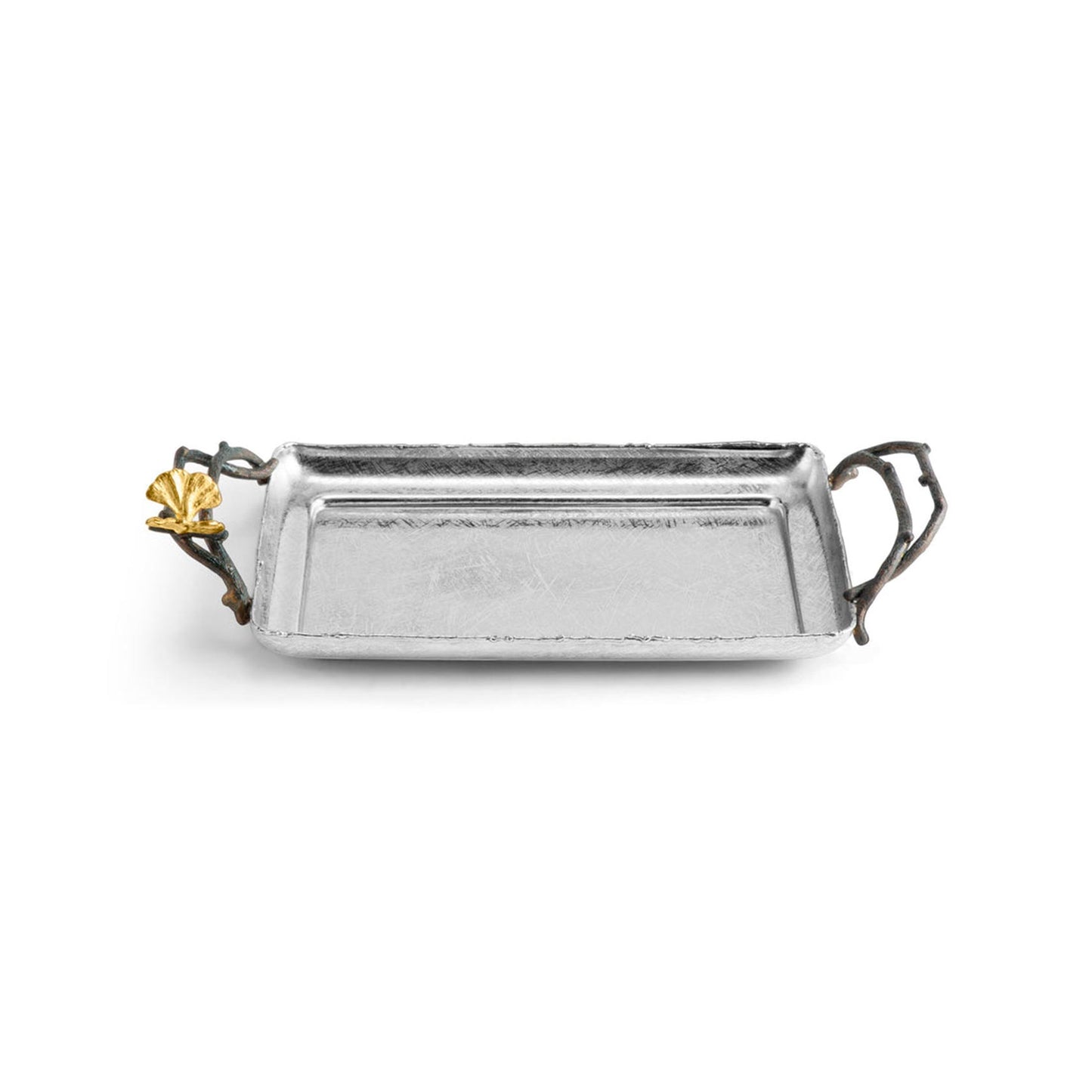 Butterfly Ginkgo Small Tray - Two Handle