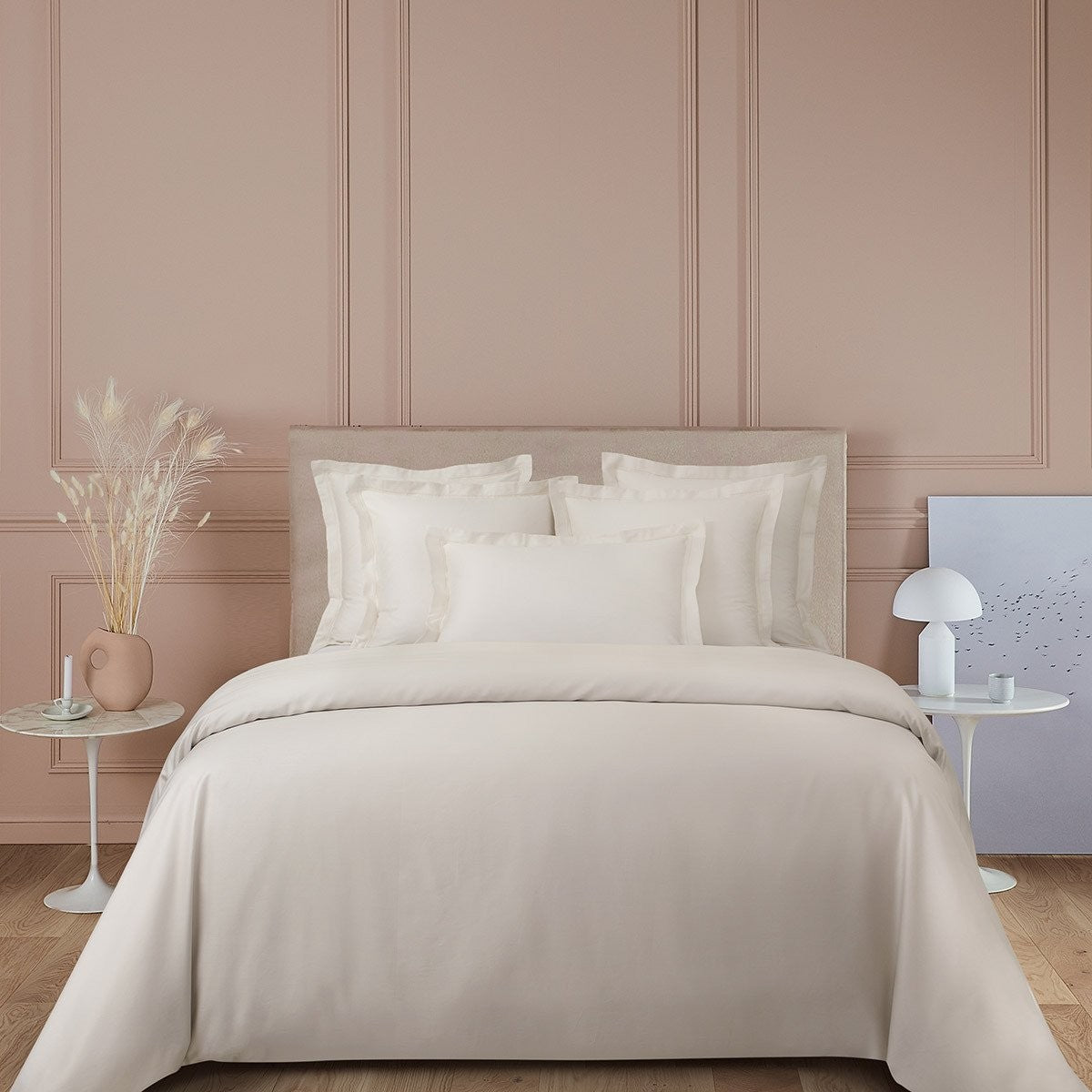 Triomphe Pillowcase Nacre