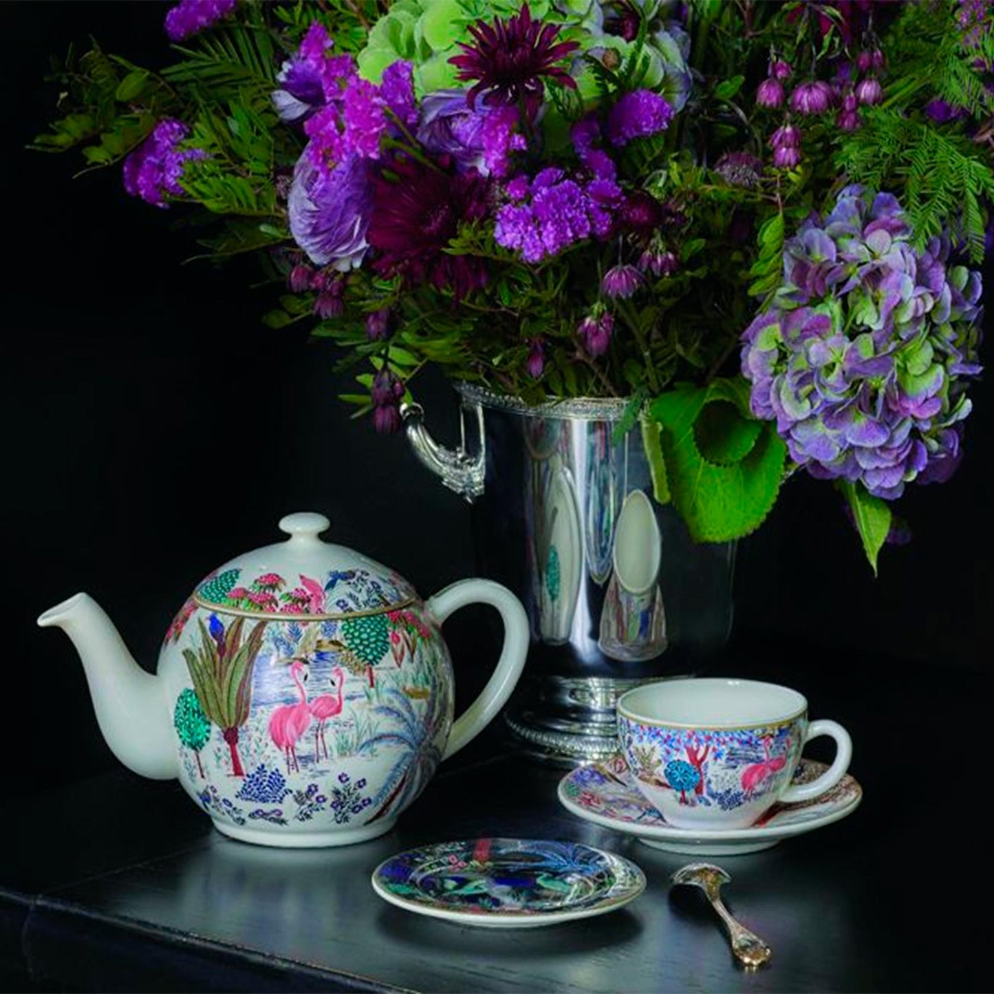 Jardin Du Palais Set of 2 Tea Cups&Saucers