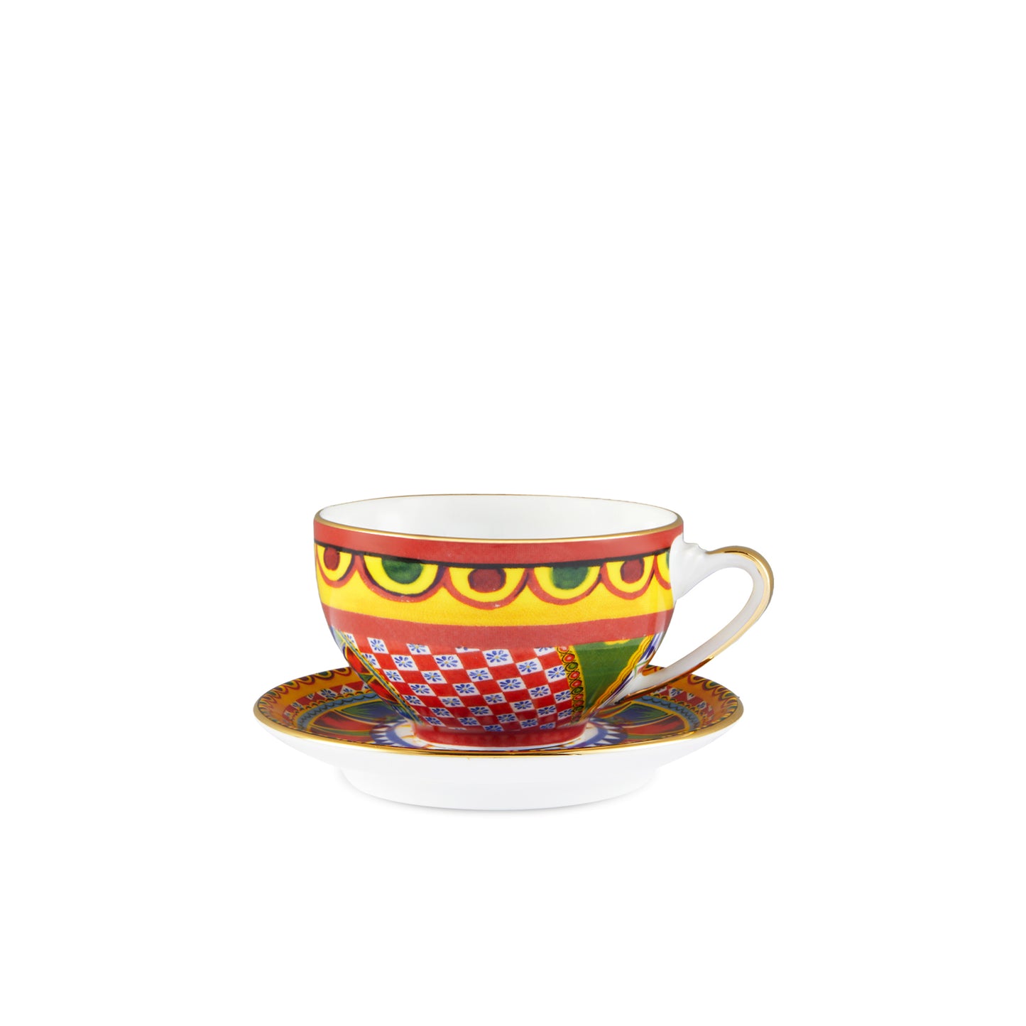 Tea cup and saucer Dolce & Gabbana Casa CARRETTO