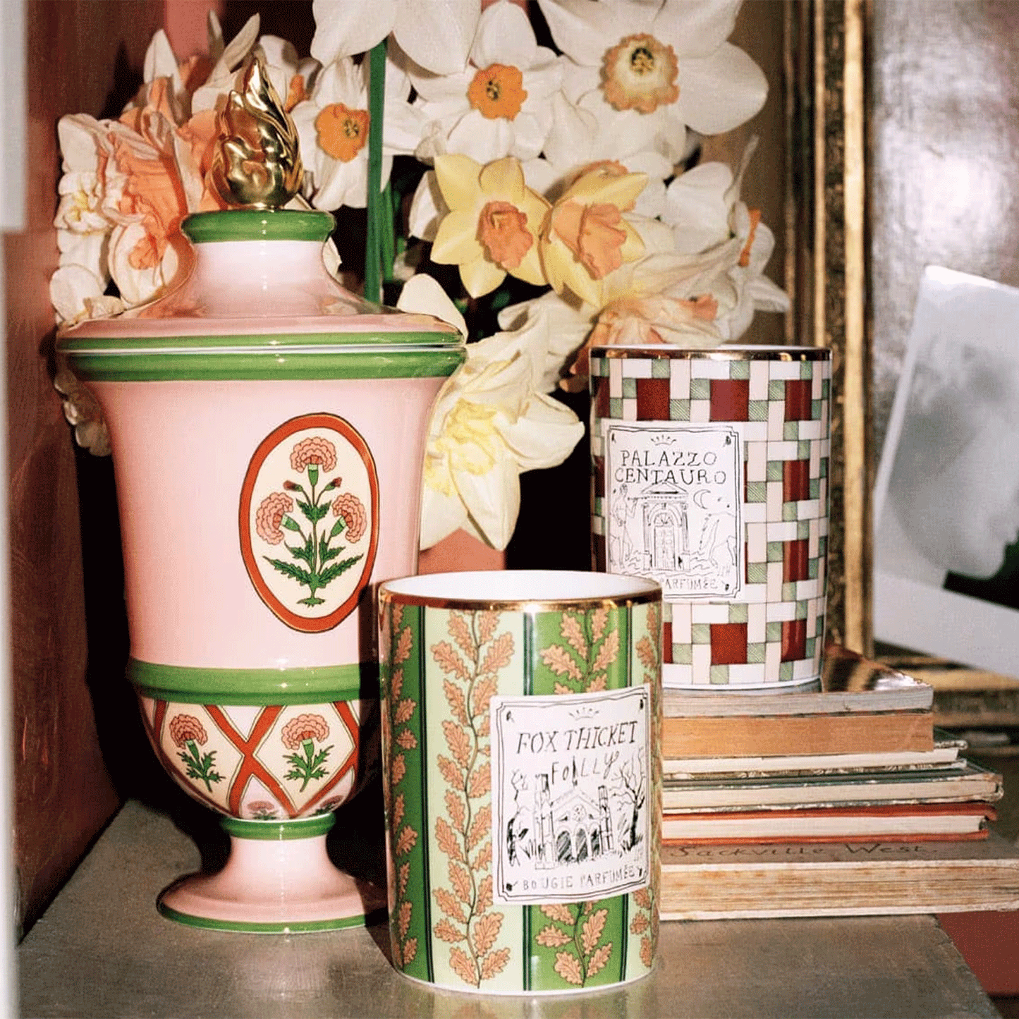 Decorative Large Candle Fox Thicket Folly