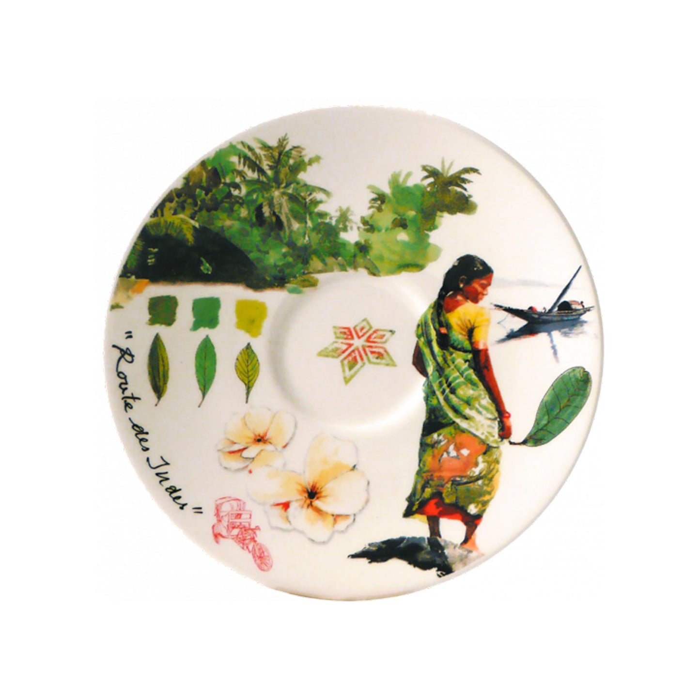 Route Des Indes Set of 2 Tea Cups