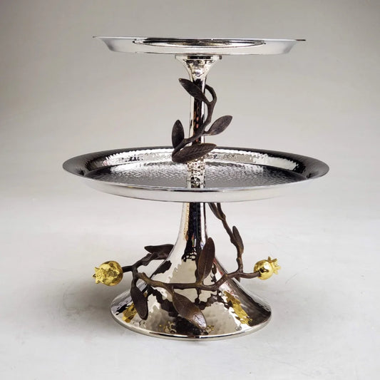 Pomegranate 2-Tier Etagere
