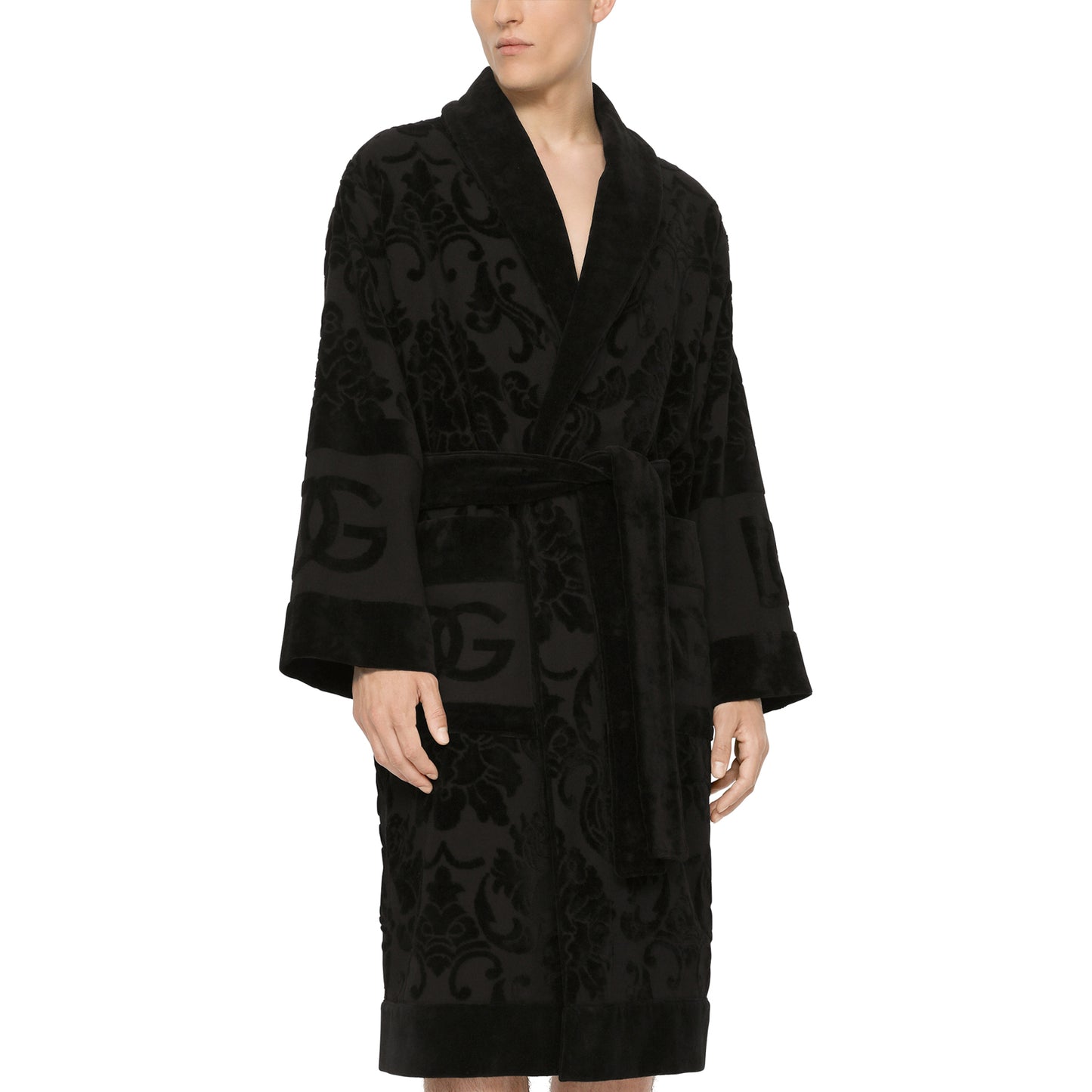 Bath Robe Dolce & Gabbana Casa DG LOGO