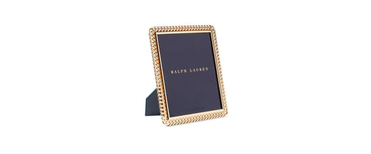 Ralph Lauren Blake gold photo frame, an elegant wedding gift