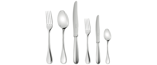 Christofle Perles silver-plated flatware