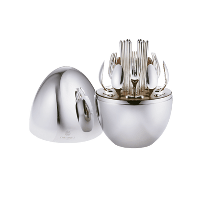 Mood Asia silver-plated flatware set for 6 people 24 pieces