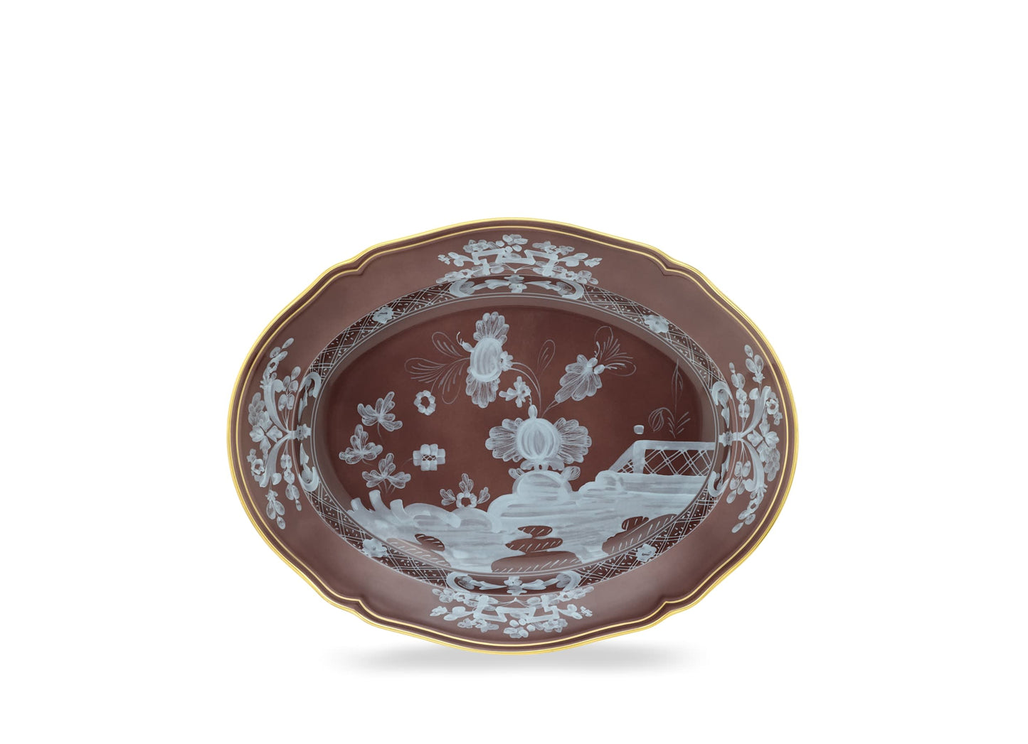 Oriente Italiano Castagna Ovale Platter