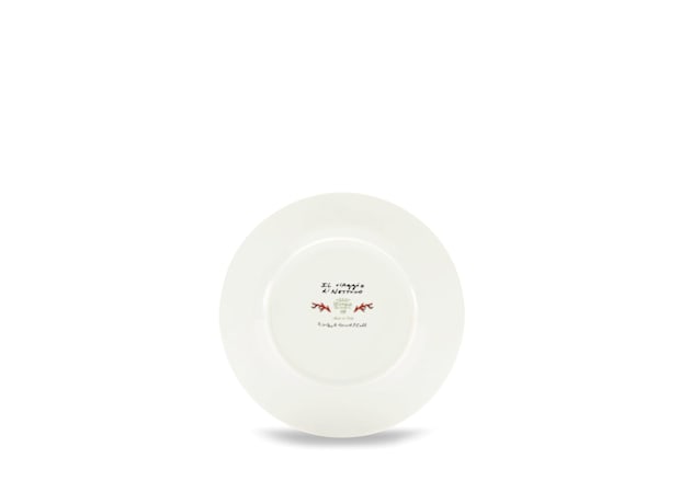 Il viaggio di Nettuno Terracotta Dessert Plate