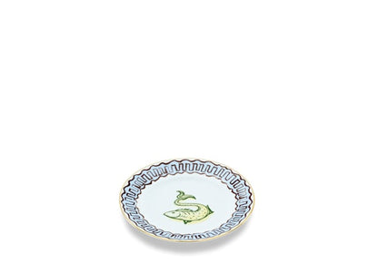 Il viaggio di Nettuno Sky Blue Dessert Plate