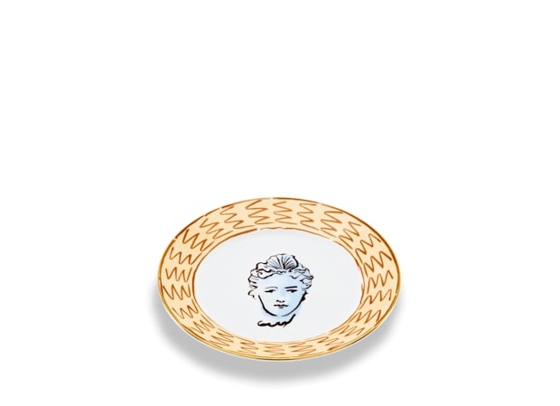 Il viaggio di Nettuno Terracotta Flat Plate