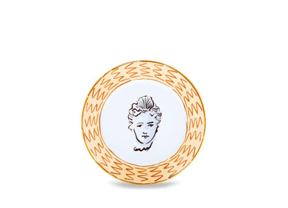 Il viaggio di Nettuno Terracotta Flat Plate