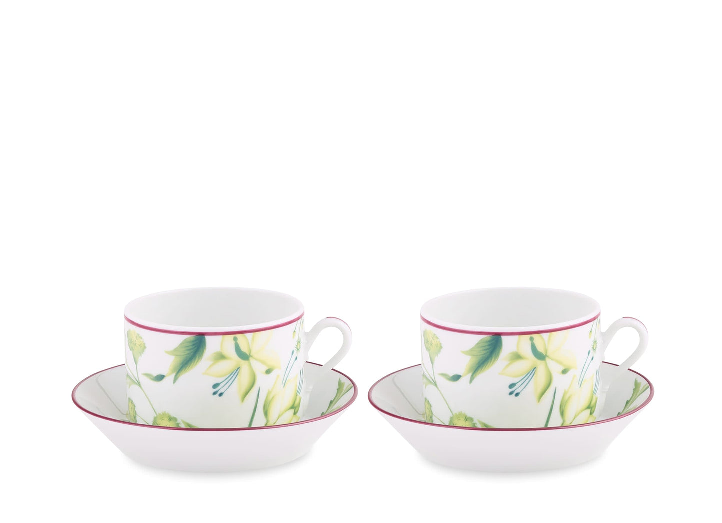 Floresza Set of 2 Tesa Cups and Saucers