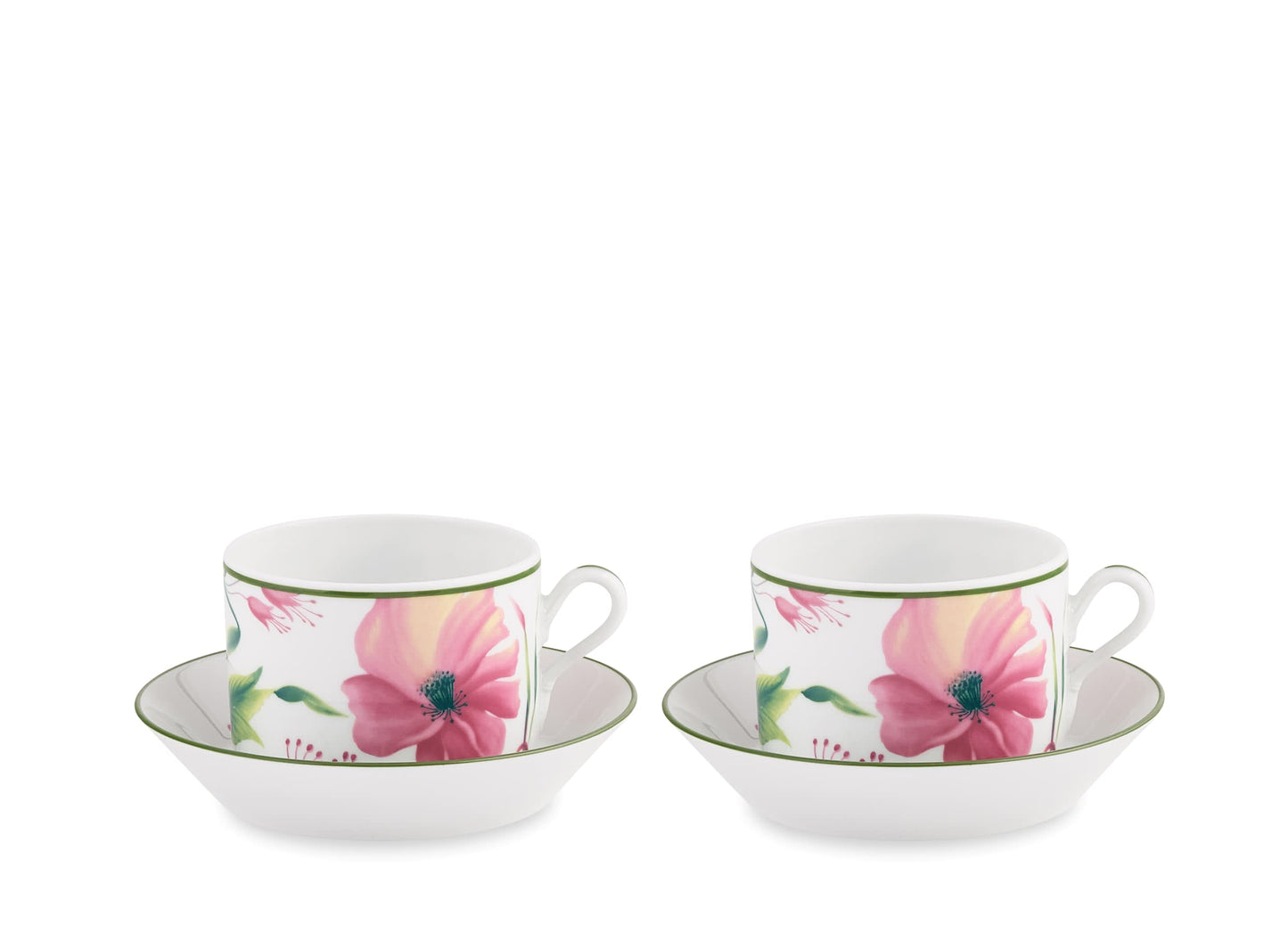 Floresza Set of 2 Tesa Cups and Saucers