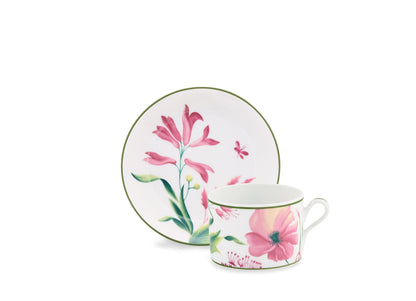 Floresza Set of 2 Tesa Cups and Saucers
