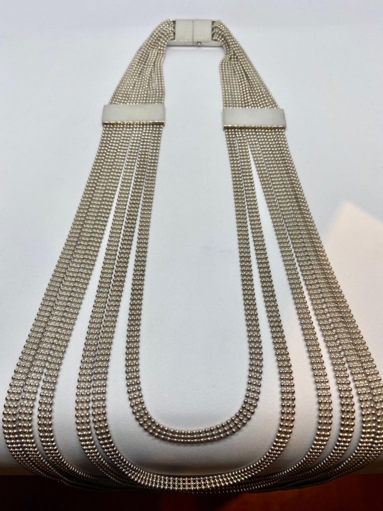 Perles fluidity necklace 6 ranges