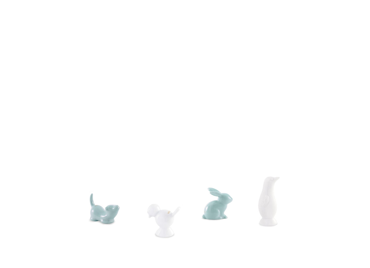 Fortunae Set Of Four Animal Miniamtures